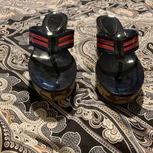Coach wedge sandals